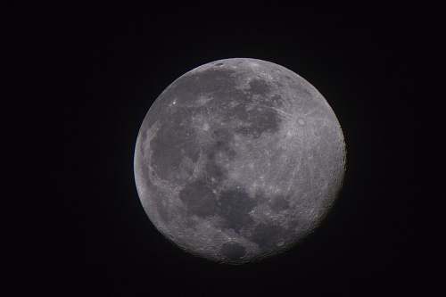 outer space closeup photo of moon space